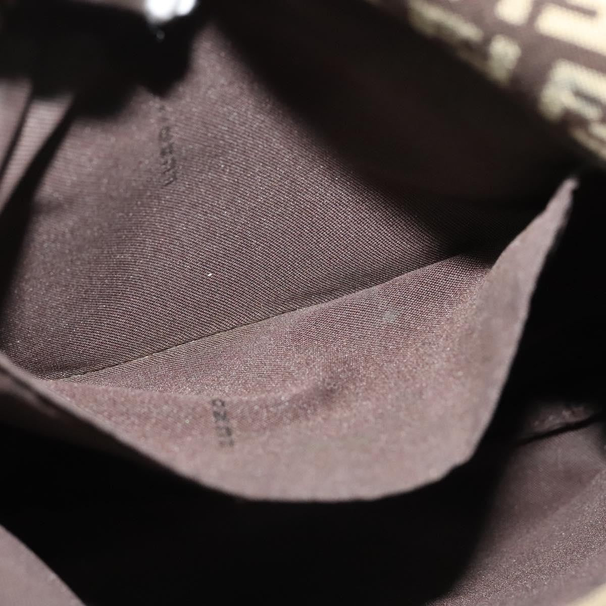 Fendi Mamma Baguette Shoulder Bag Canvas