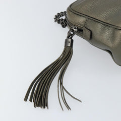 Gucci Soho Chain Zip Shoulder Bag Leather