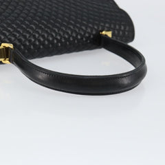 Bally Vintage Flap Handbag Quilted Leather