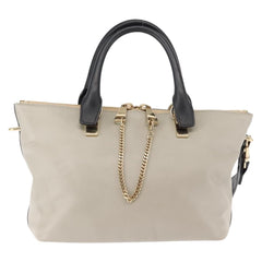 Chloe Bicolor Baylee Satchel Leather