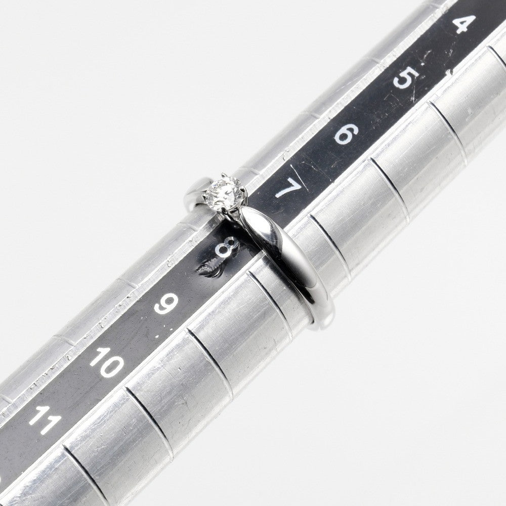 Tiffany & Co. Harmony Solitaire Ring Platinum with RBC Diamond