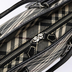 Burberry Belted handle handbag Nova check canvas