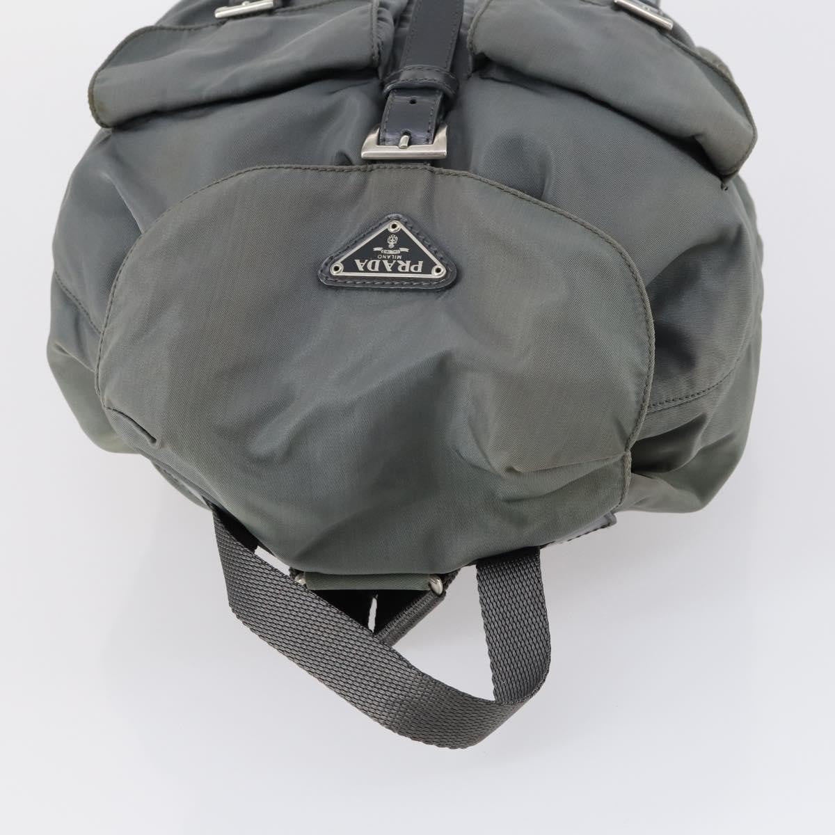 Prada Double Front Pocket Backpack Tessuto