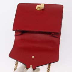 Gucci Sylvie Chain Shoulder Bag Leather