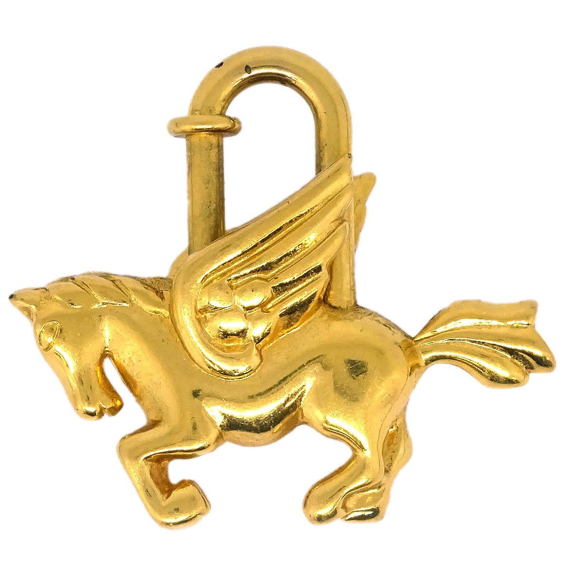 Hermes Pegasus Cadena Lock Charm Metal