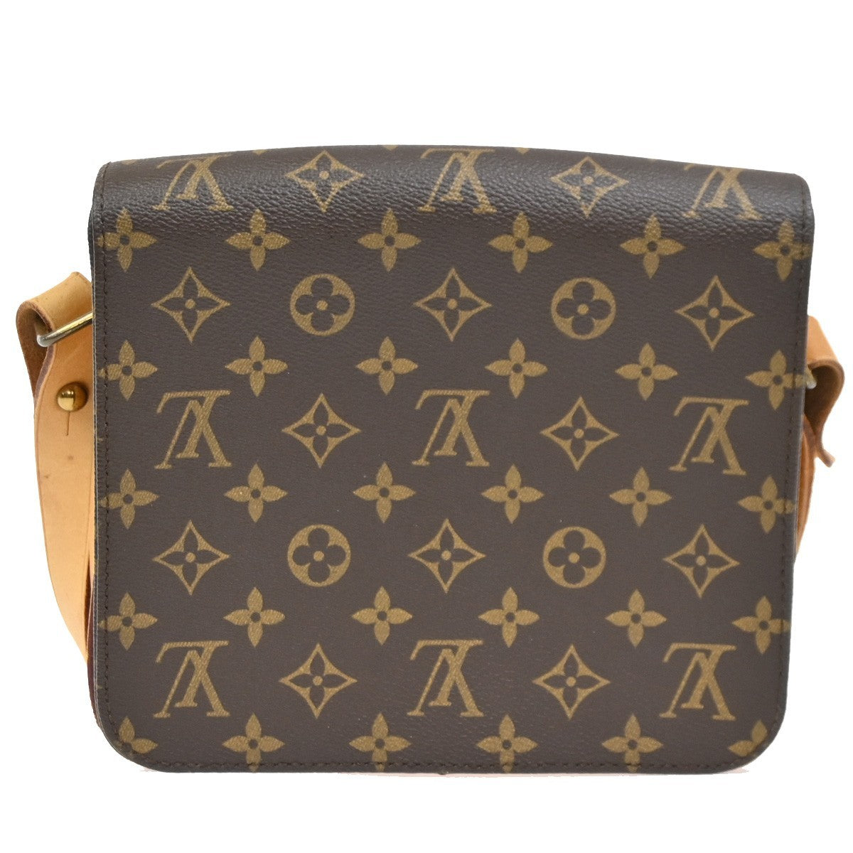 Louis Vuitton Cartouchiere Handbag Monogram Canvas