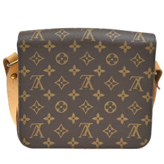Louis Vuitton Cartouchiere Handbag Monogram Canvas