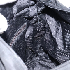 Prada Vintage Zip Tote Tessuto