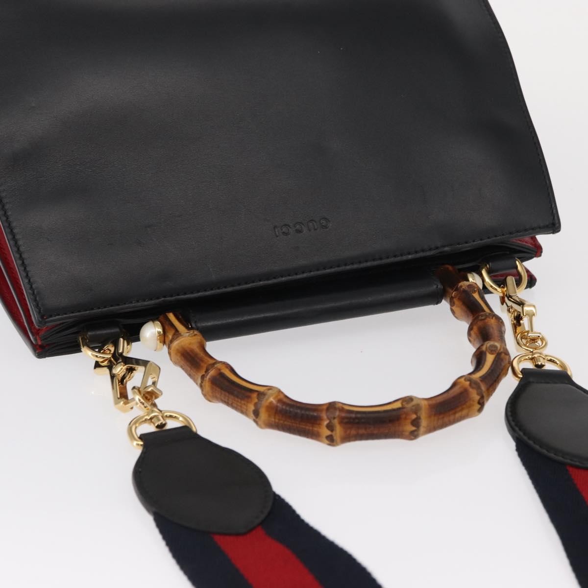 Gucci Nymphaea Top Handle Bag Leather