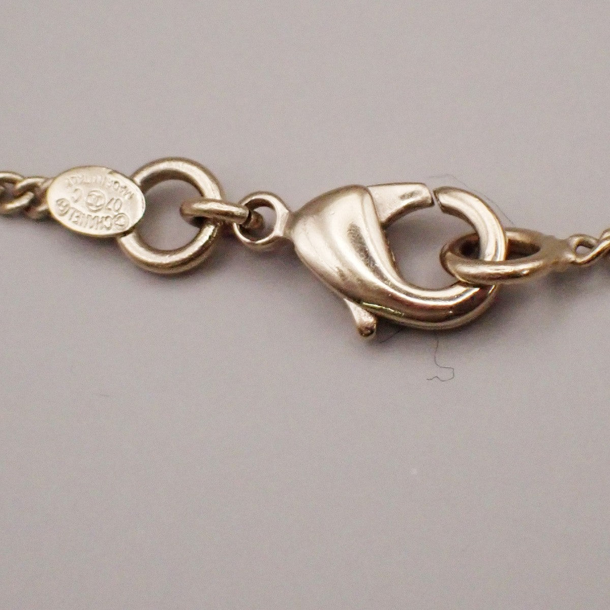 Chanel CC Pendant Necklace Faux Pearls and Metal