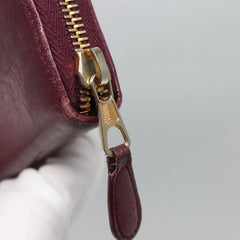 Balenciaga Classic Continental Zip Around Wallet Leather