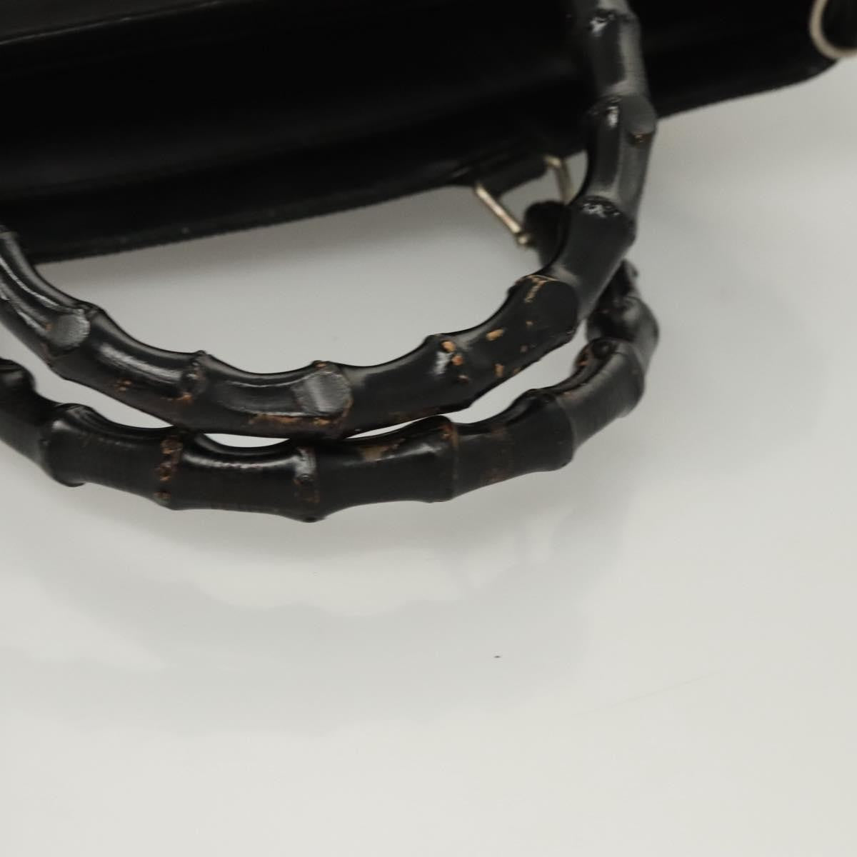 Gucci Vintage Bamboo Handle Tote Nylon