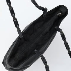 Prada Vintage Zip Tote Tessuto