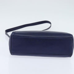 Celine Circle Logo Handbag Leather