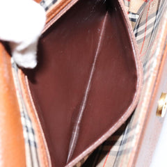 Burberry Vintage Shoulder Bag Leather