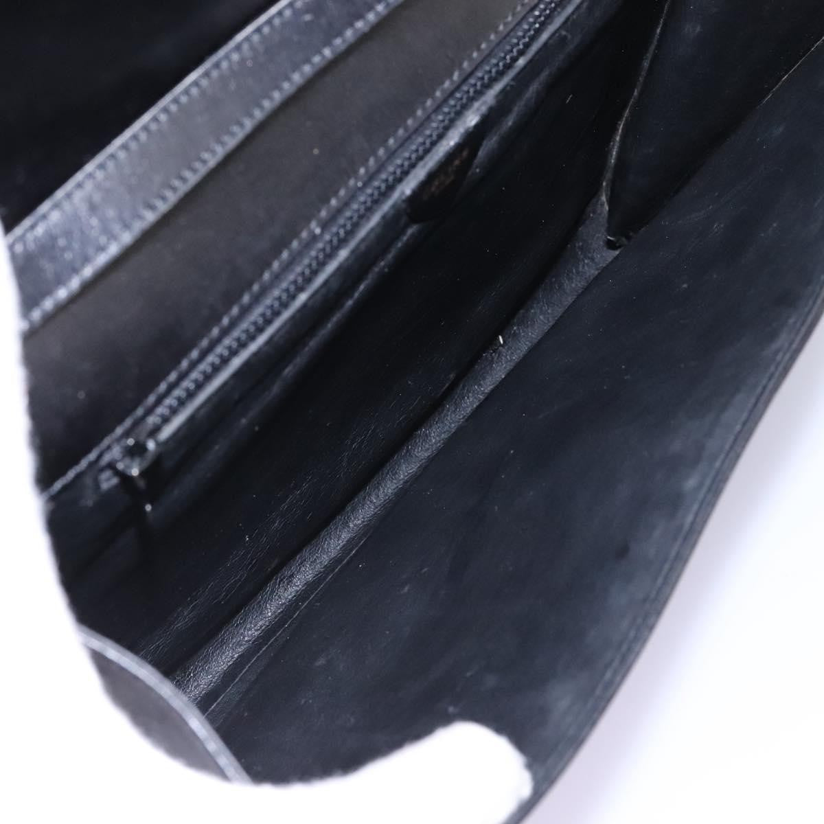 Celine Vintage Circle Logo Crossbody Bag Leather