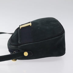 Salvatore Ferragamo Vala Shoulder Bag Suede