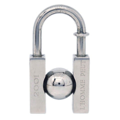 Hermes LHomme Peut Embellir La Terre Cadena Lock Charm Metal