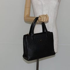Bally Vintage Handbag Quilted Leather