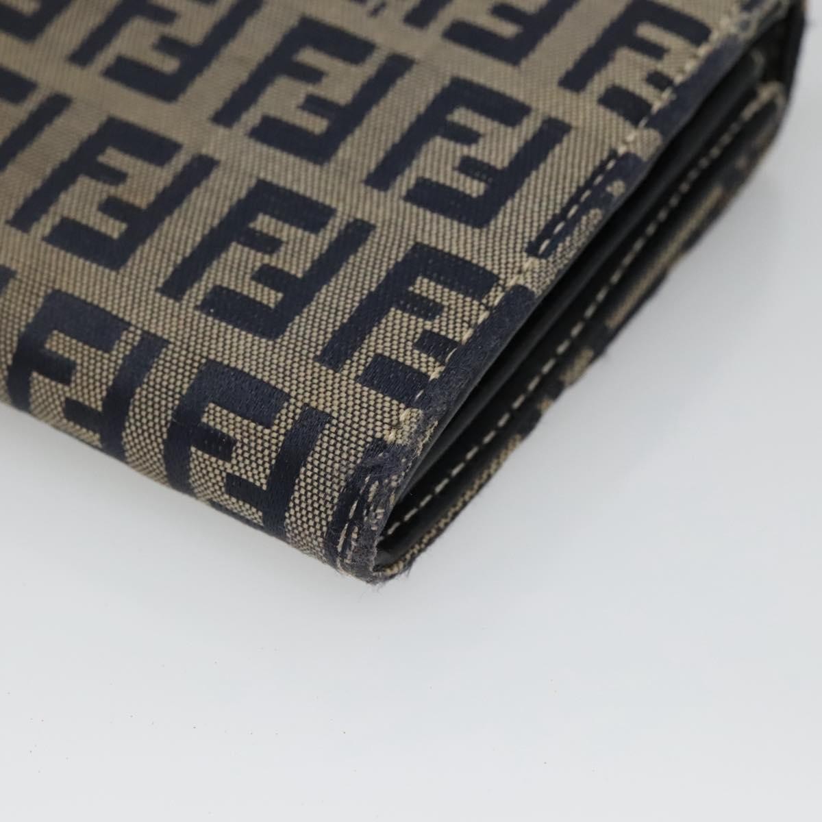 Fendi FF Continental Wallet Canvas