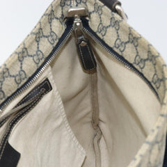 Gucci Zip Top Messenger Bag GG Coated Canvas