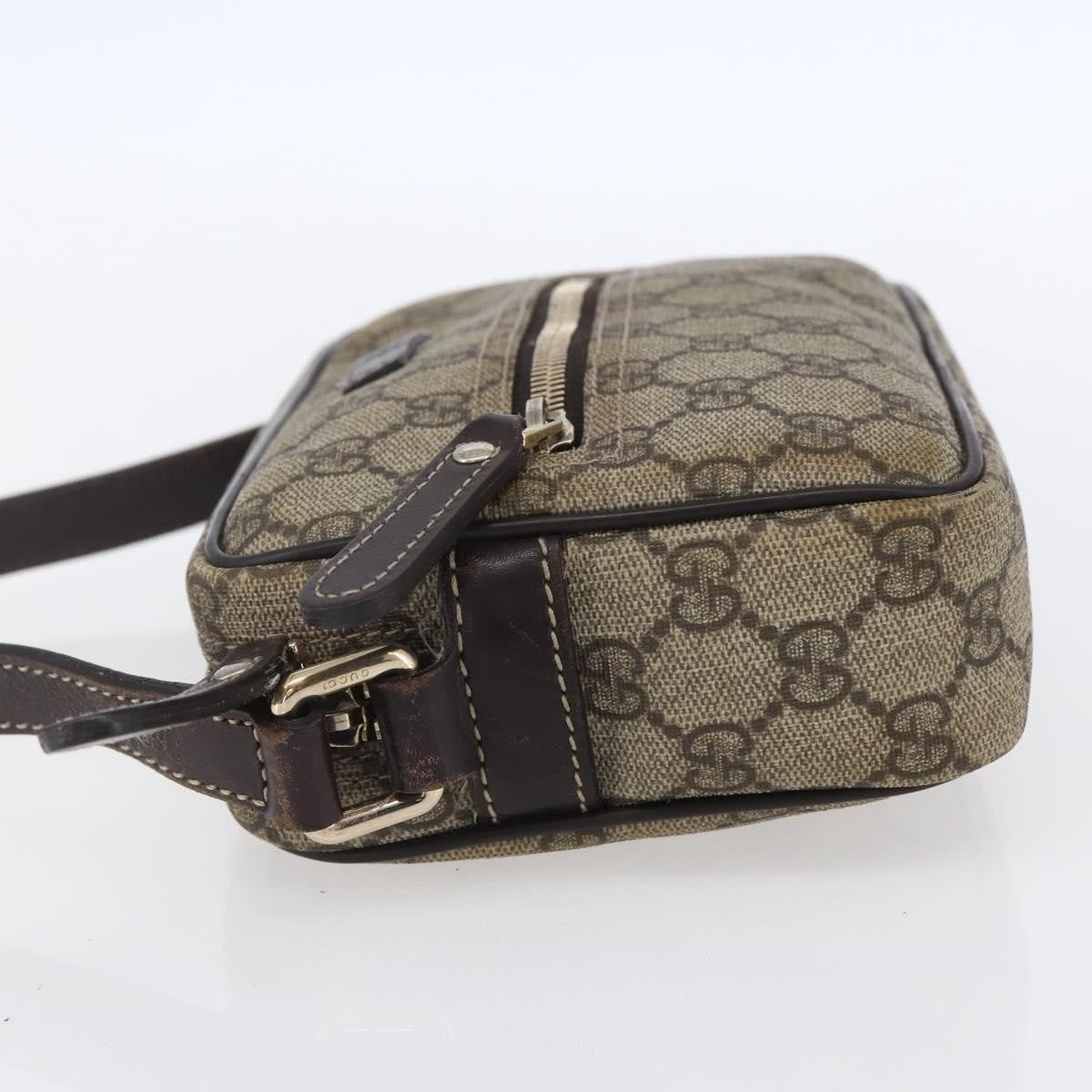 Gucci Front Zip Crossbody GG Canvas