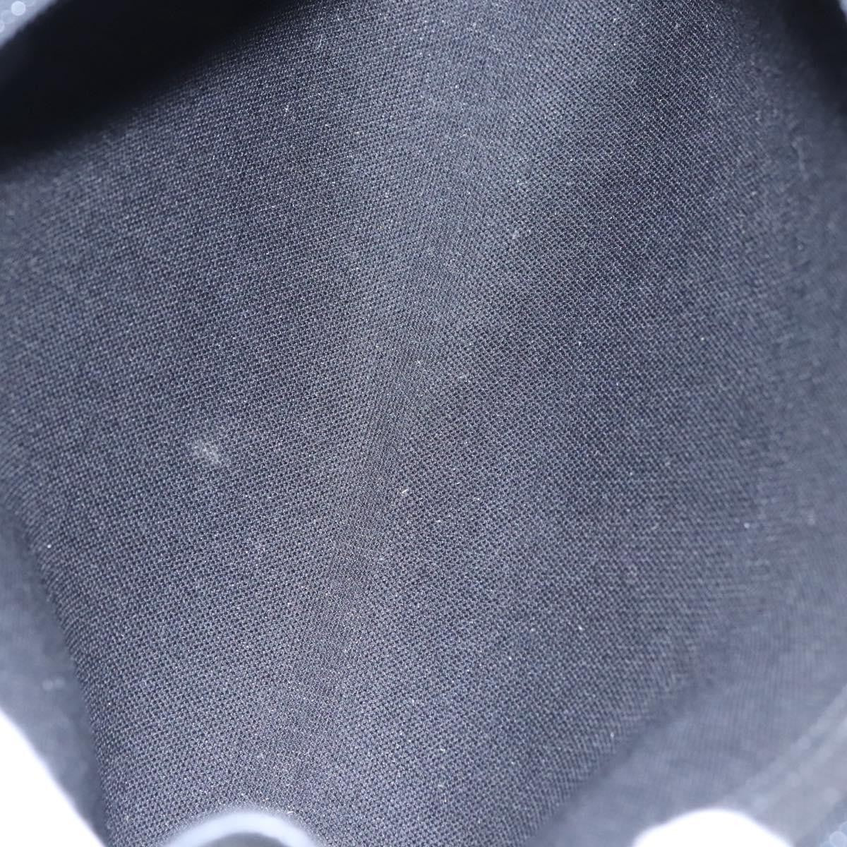 Christian Dior Vintage Honeycomb Zip Pouch Coated Canvas