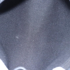 Christian Dior Vintage Honeycomb Zip Pouch Coated Canvas