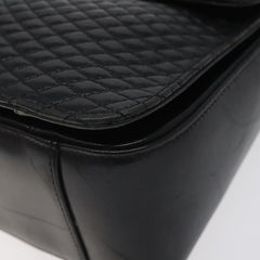 Bally Vintage Flap Handbag Quilted Leather