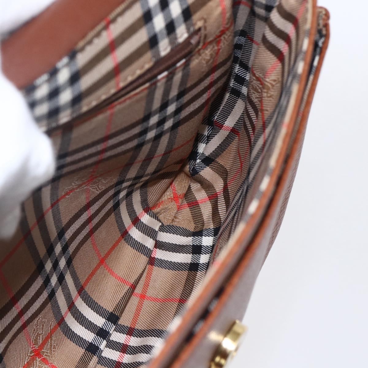 Burberry Vintage Shoulder Bag Leather