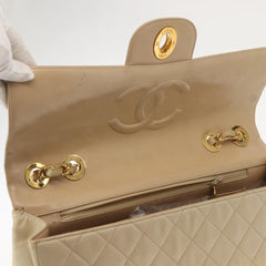 Chanel Vintage Classic Single Flap Bag Silk