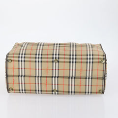 Burberry Vintage Duffle Bag Haymarket Canvas