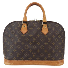 Louis Vuitton Vintage Alma Handbag Monogram Canvas