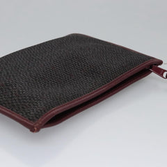 Saint Laurent Zipped Pouch Canvas