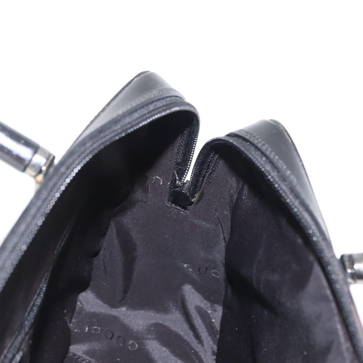 Gucci Vintage Bamboo Handle Bag Leather