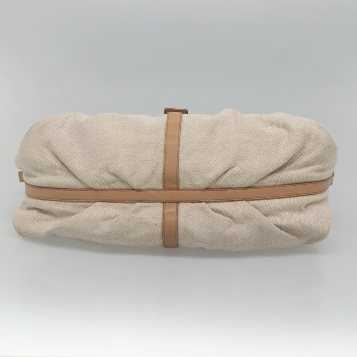 Bvlgari Chandra Hobo Canvas and Leather