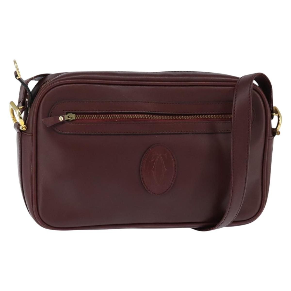 cartier Must de Cartier Shoulder Bag Leather