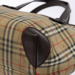 Burberry Nova Check Handbag Nova Check Canvas and leather