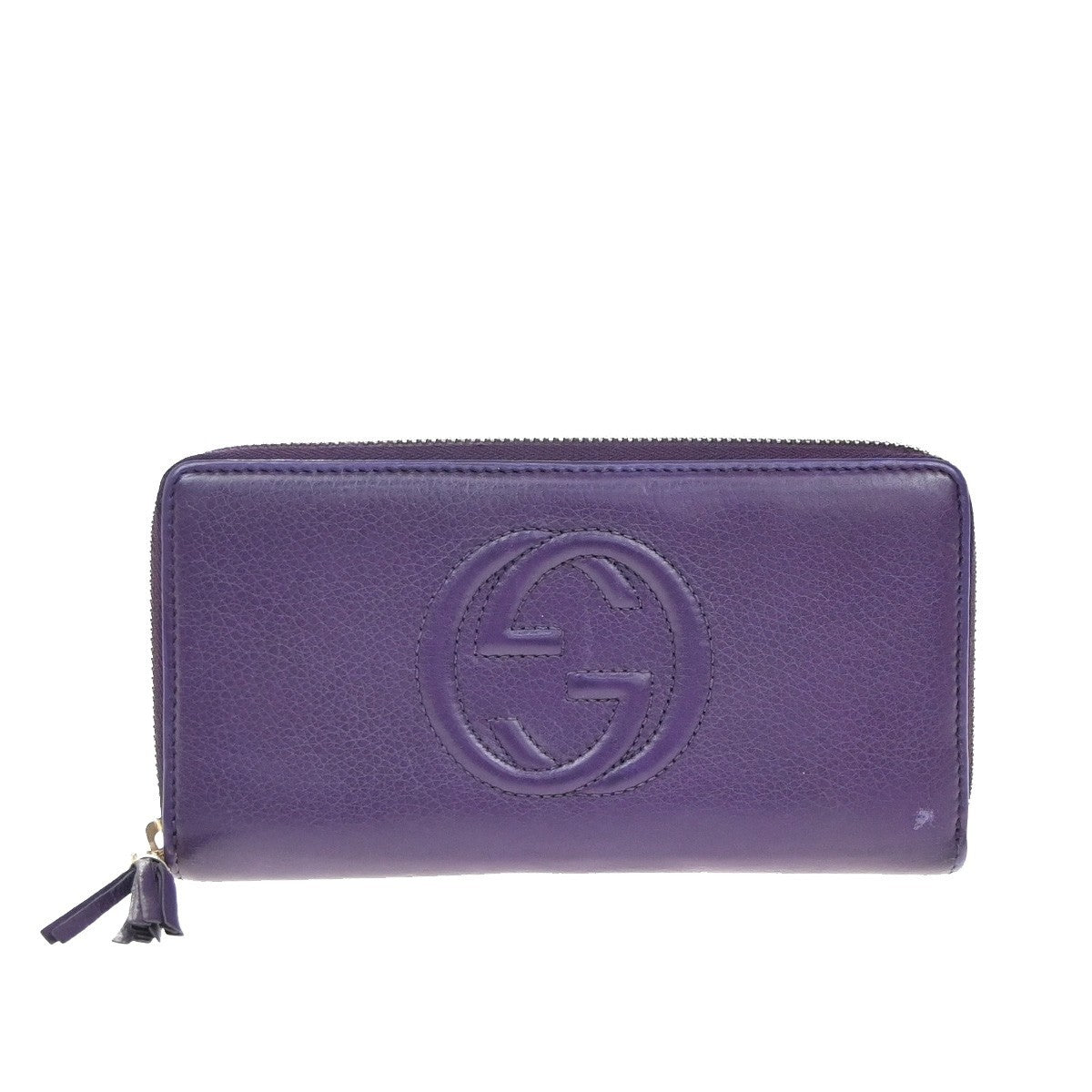 Gucci Soho Zip Around Wallet Leather