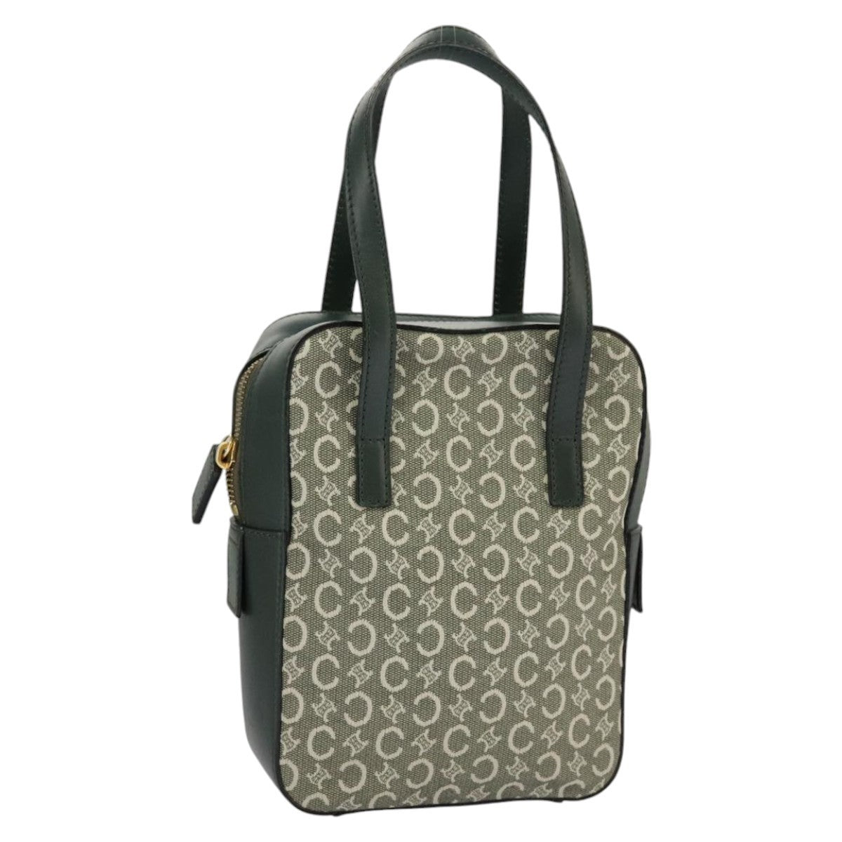 Celine C Macadam Handbag Canvas