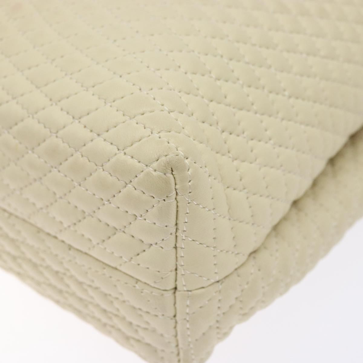 Bally Vintage Flap Handbag Quilted Leather