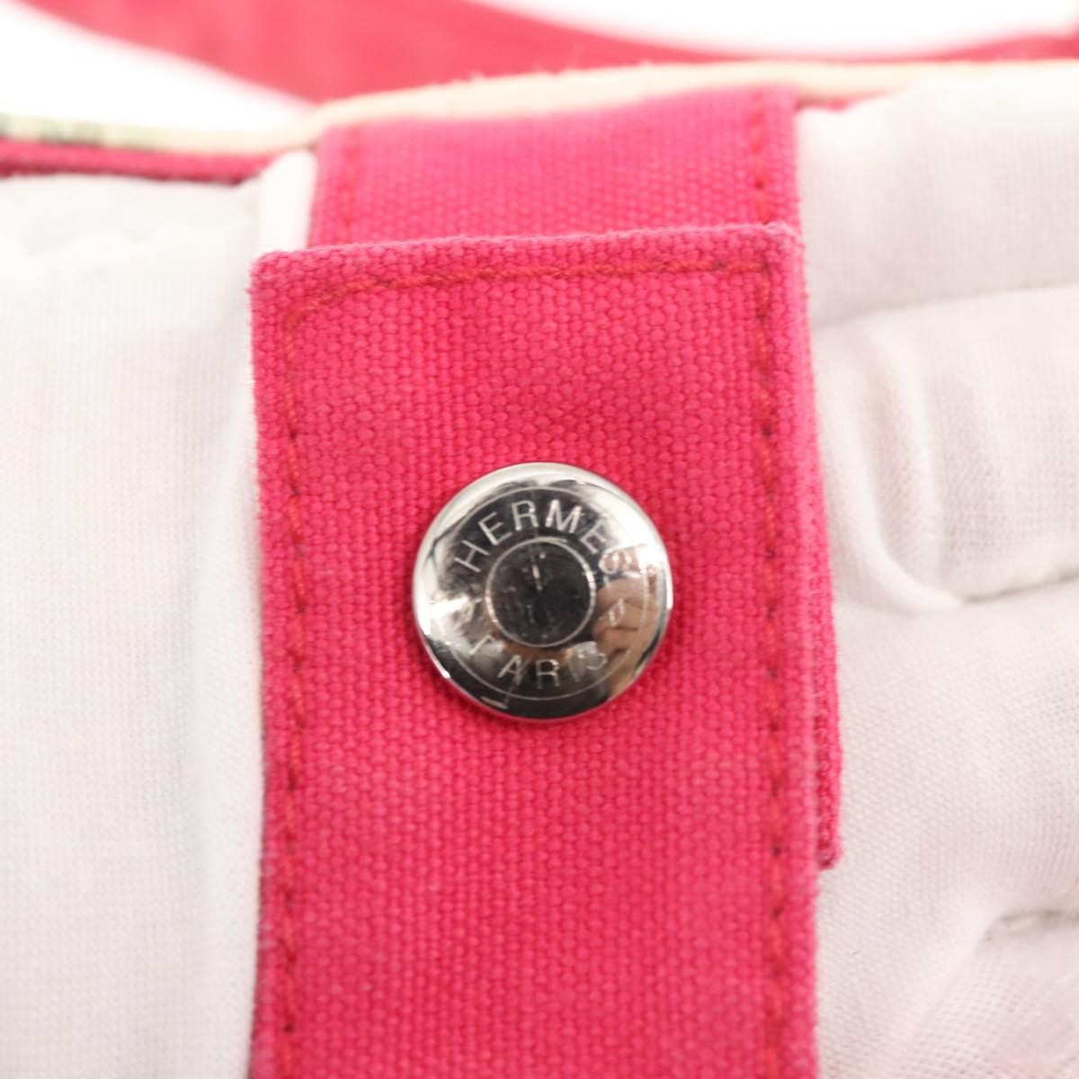 Hermes Panier De Plage Handbag Printed Canvas