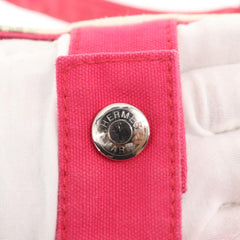 Hermes Panier De Plage Handbag Printed Canvas