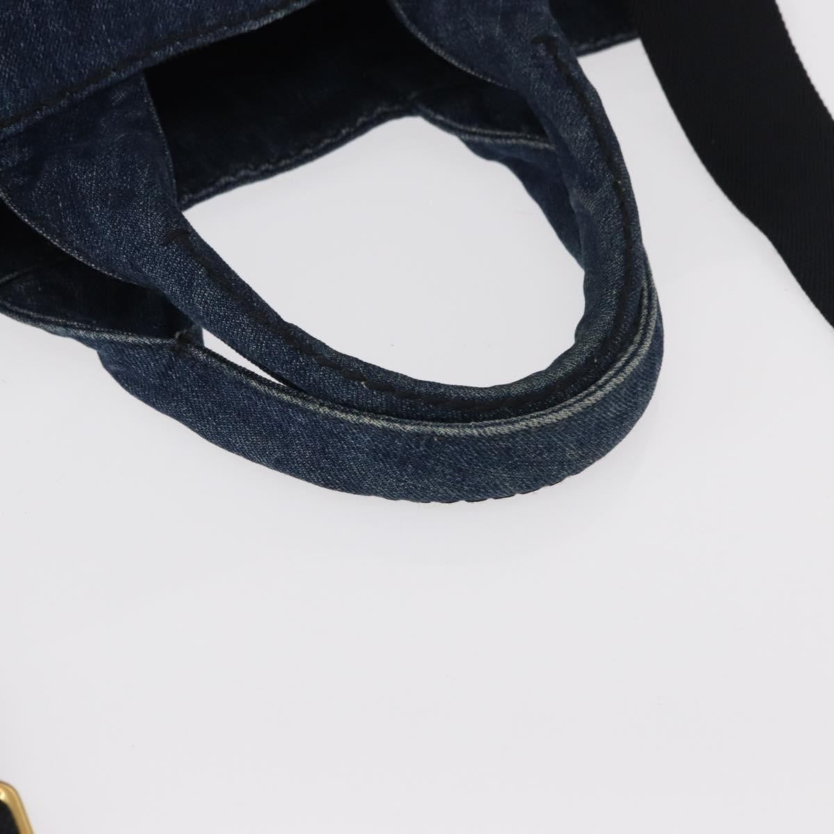 Prada Canapa Open Tote Canvas