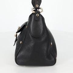 Bvlgari Chandra Top Handle Bag Leather