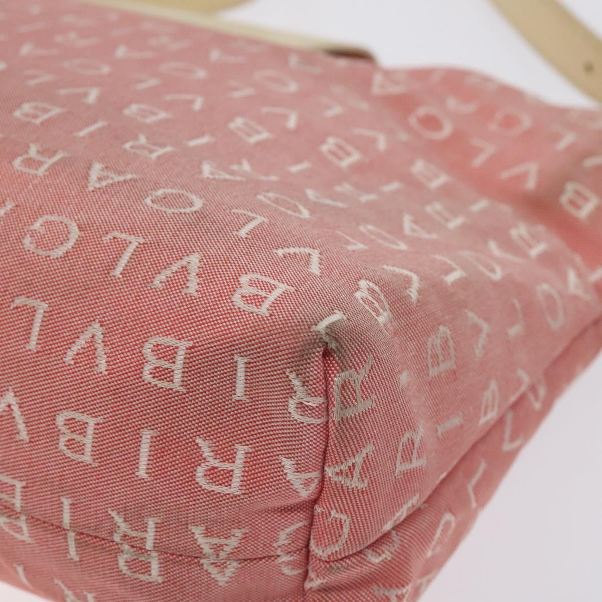 Bvlgari B.Zero1 Logomania Bag Canvas with Leather