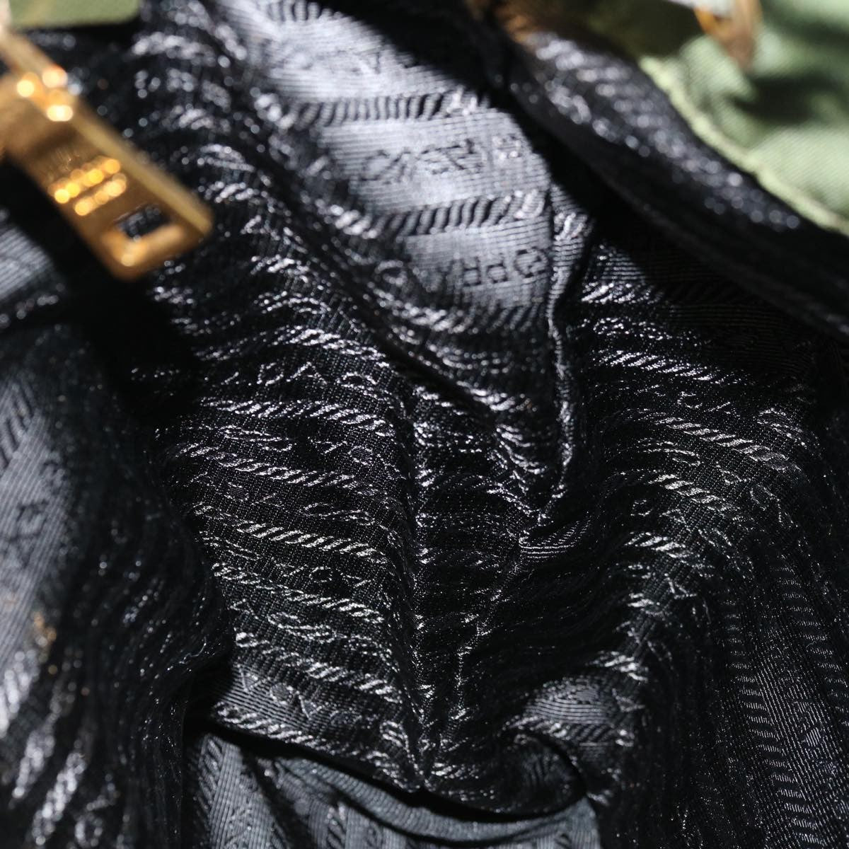 Prada Double Front Pocket Backpack Tessuto