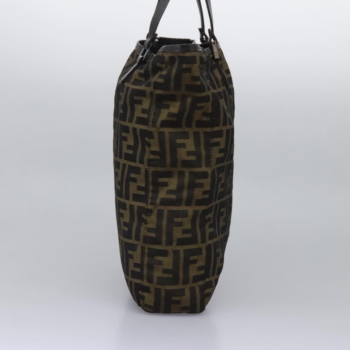 Fendi Open Shopping Tote Zucca Canvas
