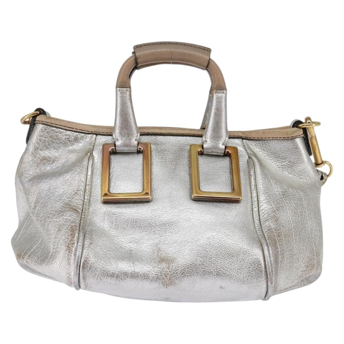 Chloe Paddington Lock Handbag Leather