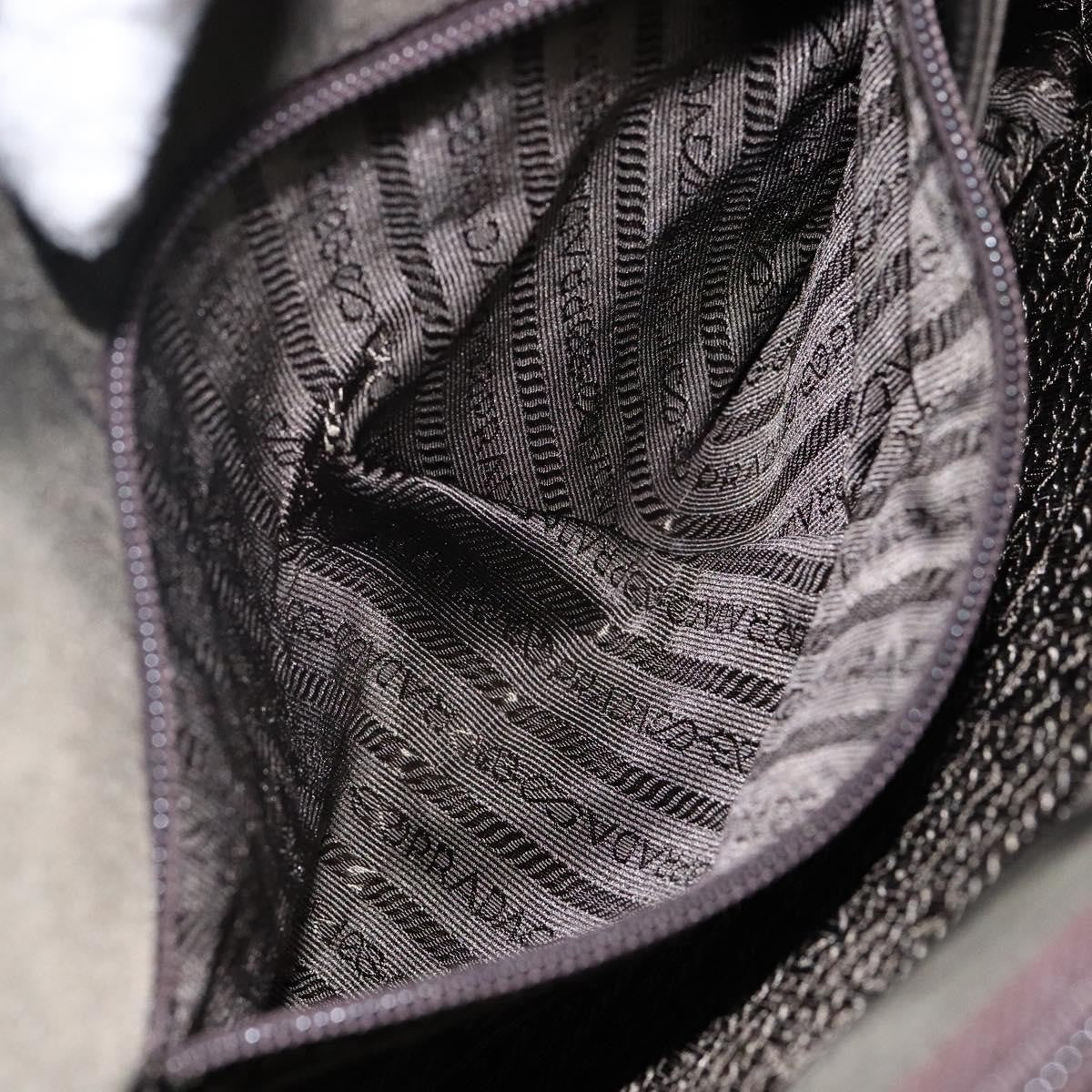 Prada Bowling Shoulder Bag Tessuto